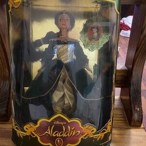 Disney Aladdin Jasmine Doll - Green and Gold